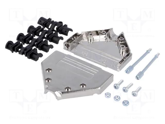 Enclosure for connectors: D-Sub; D-Sub 37pin,D-Sub HD 62pin MH CONNECTORS MHDTPK37-K