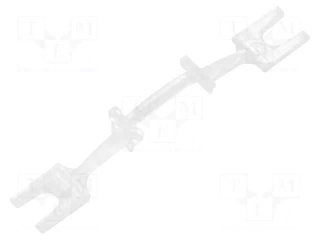 Holder; polycarbonate; transparent; 9x63.5mm LEDIL C14353