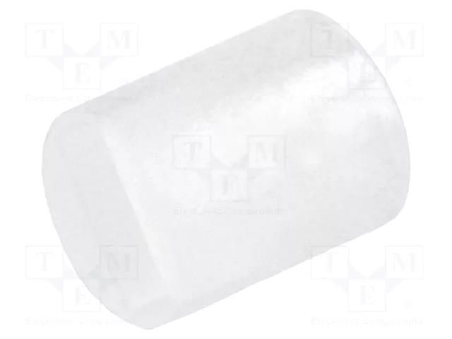 Spacer sleeve; LED; Øout: 4mm; ØLED: 3mm; L: 5mm; natural; UL94V-2 FIX&FASTEN FIX-LEDS-5