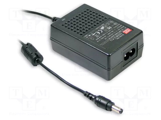 Power supply: switching; 24VDC; 1.5A; Out: 5,5/2,1; 36W; 80÷264VAC MEAN WELL GSM36B24-P1J