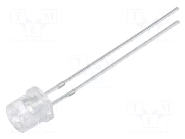 LED; pink; 5mm; 330÷400mcd; 140°; Front: flat; 2.9÷3.6VDC OPTOSUPPLY OSK5DK57E1A