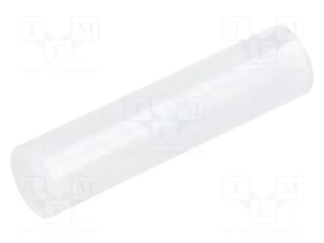 Spacer sleeve; LED; Øout: 5mm; ØLED: 5mm; L: 20.5mm; natural; UL94V-2 FIX&FASTEN FIX-LED-20.5
