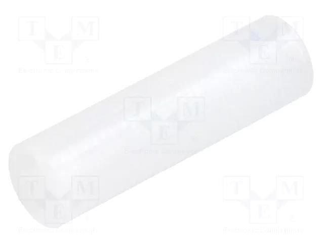 Spacer sleeve; LED; Øout: 5mm; ØLED: 5mm; L: 17.5mm; natural; UL94V-2 FIX&FASTEN FIX-LED-17.5