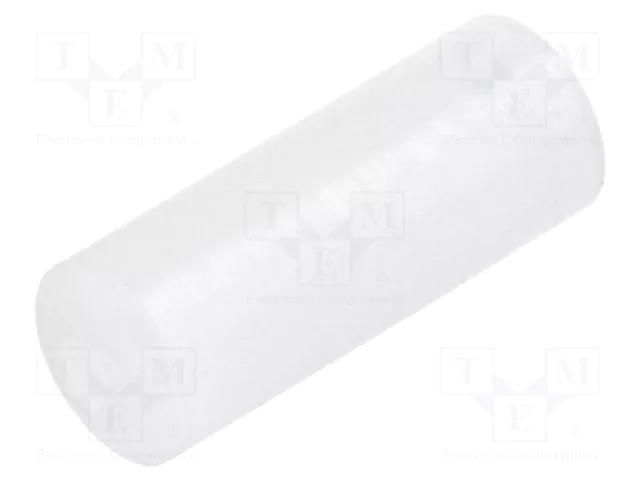 Spacer sleeve; LED; Øout: 5mm; ØLED: 5mm; L: 12.5mm; natural; UL94V-2 FIX&FASTEN FIX-LED-12.5