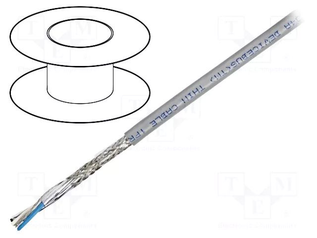 Wire; 1x2x22AWG,1x2x24AWG; DeviceBus,DeviceNet; stranded; Cu BELDEN 3084A.T5U1000