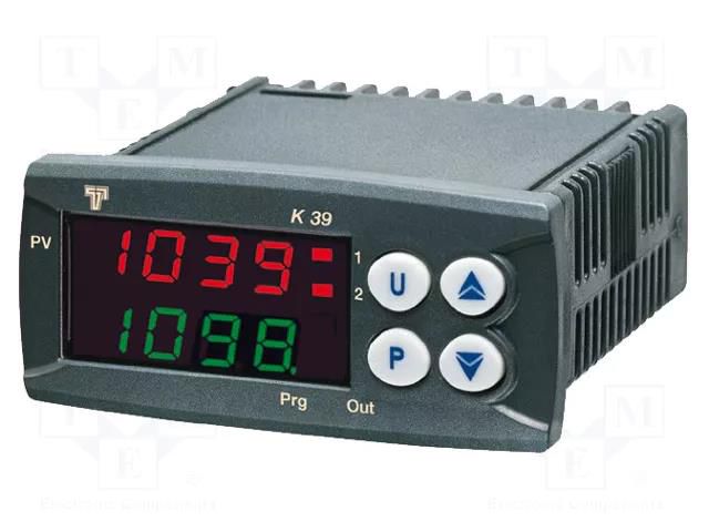 Module: regulator; temperature; SPDT; OUT 2: SPDT; on panel; K39 ASCON TECNOLOGIC K39T-HCRR