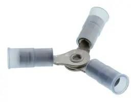 TERMINAL, CLOSED END SPLICE, NAT, 14AWG 19204-0018