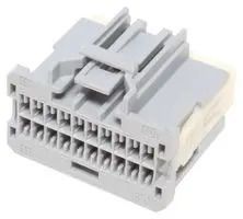 AUTOMOTIVE HOUSING, RCPT, 20POS, 10A 34729-0201
