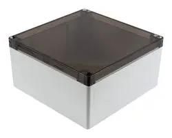 SMALL ENCLOSURE, PC, GREY/CLEAR 1554WA2GYSL..