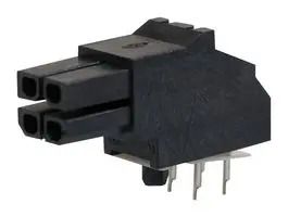WTB CONN, RCPT, 4POS, 2ROW, 3MM 44764-0401