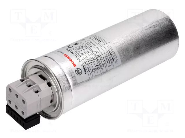 Capacitor: polypropylene; three-phase; Q@50Hz: 15kVAR; 400VAC DUCATI ENERGIA 416.46.1200