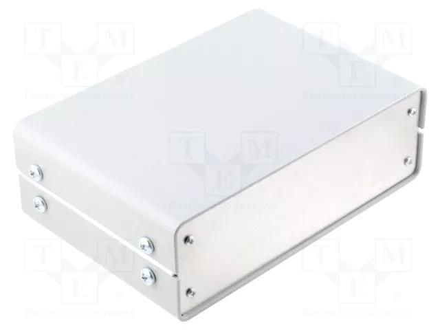 Enclosure: with panel; 1402; X: 180mm; Y: 124mm; Z: 61mm; aluminium HAMMOND HM-1402B