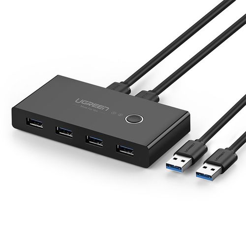 USB 3.0 perjungėjas (2 PC <-> 4 įrenginiai) UGREEN/30768 6957303837687