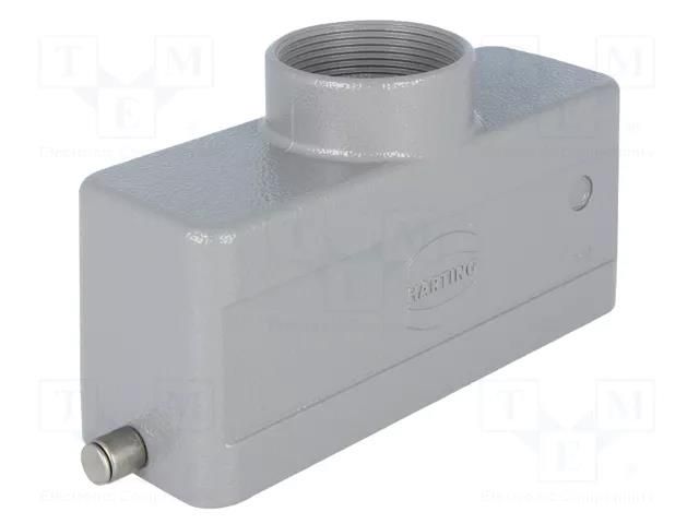 Enclosure for connectors: HDC; size 24B; Han® B; IP65; for latch HARTING 09300241441