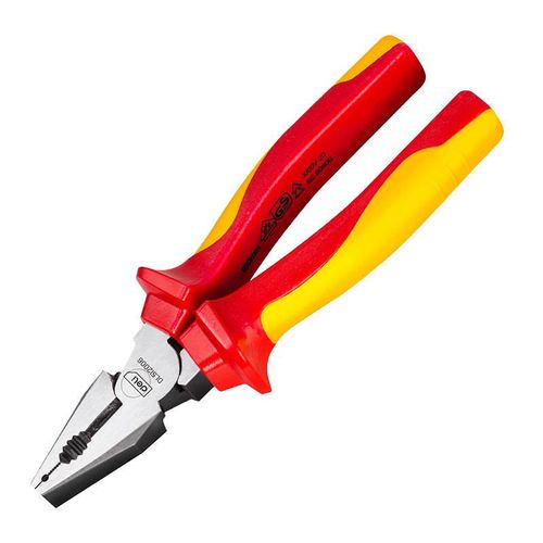 Insulated Labor-saving Combination Plier Deli Tools EDL512006, Deli Tools EDL512006