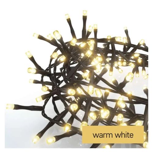 LED Christmas chain – hedgehog, 8 m, outdoor and indoor, warm white, timer, EMOS D4BW02 8592920095522