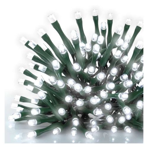 LED Christmas chain, 50 m, outdoor and indoor, cool white, programmes, timer, EMOS D4AC26 8592920146682