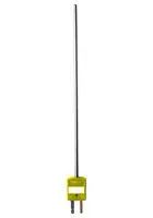 THERMOCOUPLE PROBE, STAINLESS STEEL, 6" KMQSS-062G-6.