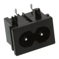 POWER ENTRY, RCPT, 2.5A, 250VAC, THT 770W-X2/10