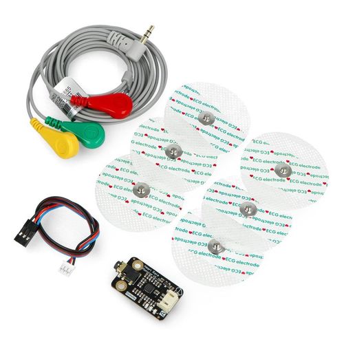 DFRobot Gravity: Analog Heart Rate Monitor Sensor (ECG) For Arduino DFR-07436 6959420910755