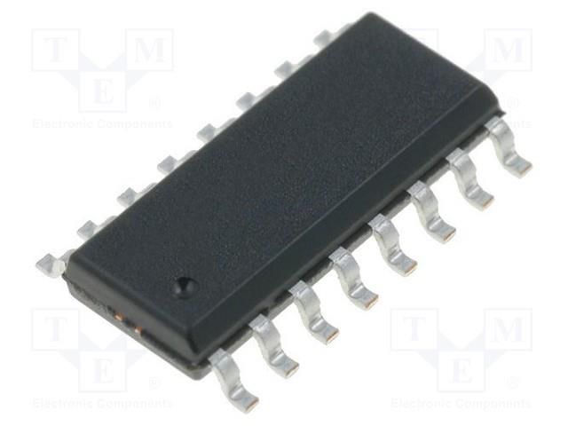 IC: digital; multiplexer; Ch: 1; IN: 12; CMOS; SMD; SO16; 2÷6VDC; HC NEXPERIA 74HC251D.653