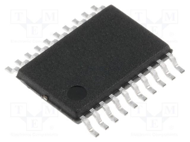 IC: STM8 microcontroller; 16MHz; TSSOP20; 1.65÷3.6VDC; Cmp: 2 STMicroelectronics STM8L151F3P3