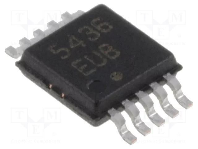 IC: digital potentiometer; 50kΩ; SPI; 7bit; uMAX10; SMD; Ch: 1 Analog Devices (MAXIM INTEGRATED) MAX5436EUB+