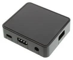 ENCLOSURE, RASPBERRY PI A, BLACK, ABS ASM-1900117-21