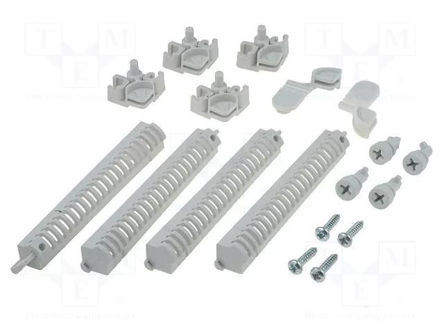 Assembling kit; CAB; Kit: fixation holders,mounting screws FIBOX MB12225