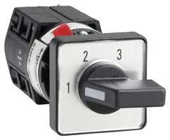 ROTARY SWITCH, 1 POLE, 10A, 400V, 30DEG K10D004QCH