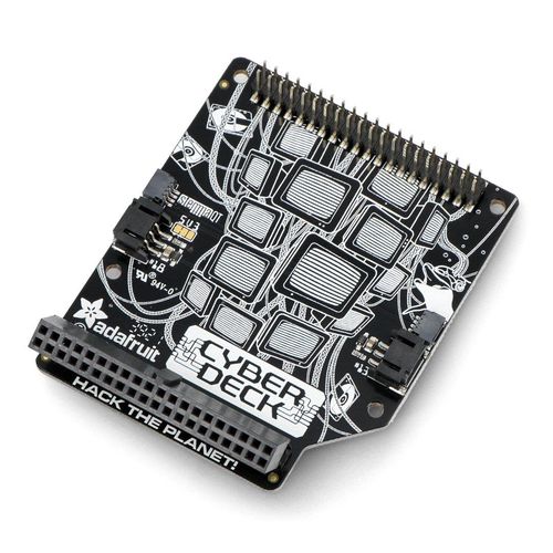 Adafruit Cyberdeck HAT - GPIO adapter for Raspberry Pi 400 - Adafruit 4863 ADA-21041