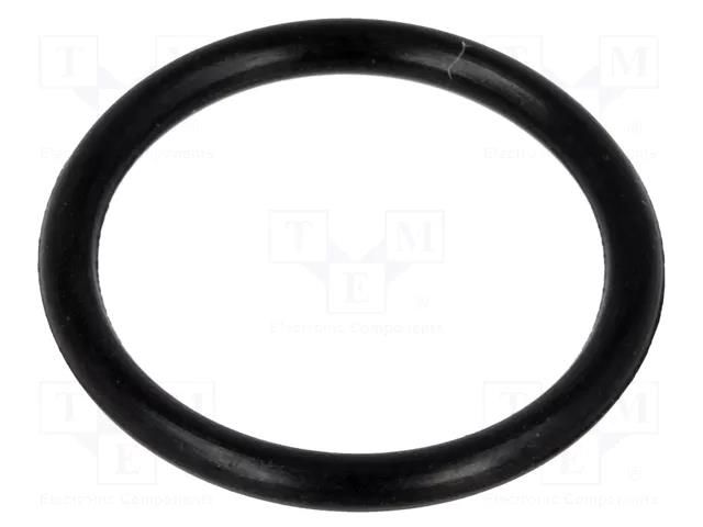 O-ring gasket; NBR caoutchouc; Thk: 1.5mm; Øint: 13mm; M16; black HELUKABEL HELU-90264