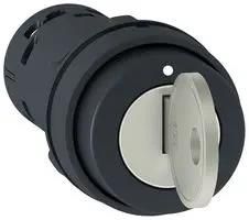 KEY LOCK SW, SPST-NO, 240V, SCREW CLAMP XB7NG21