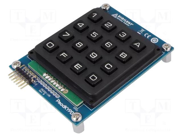 Pmod module; prototype board; 16-button keypad DIGILENT 410-195P