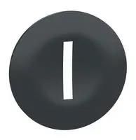 SWITCH CAP, BLACK, PUSH BUTTON ZBA7237