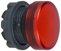 PILOT LIGHT HEAD, RED, ROUND, 22MM ZB5AV043E
