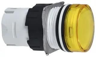 PILOT LIGHT HEAD, YELLOW, ROUND, 16MM ZB6AV5