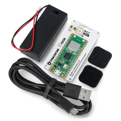 Enviro Indoor with Raspberry Pico W Aboard + Accessory Kit - Pimoroni PIM638 PIM-21929 769894022269