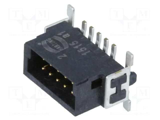 Connector: PCB-cable/PCB; socket; male; PIN: 10; har-flex®; 150VAC HARTING 15110102601333
