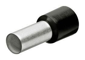 WIRE FERRULE, SINGLE, 15AWG, BLACK,PK200 97 99 333