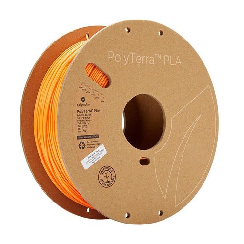 Filament Polymaker PolyTerra PLA 1,75mm, 1kg - Sunrise Orange PLM-22647 6938936708483