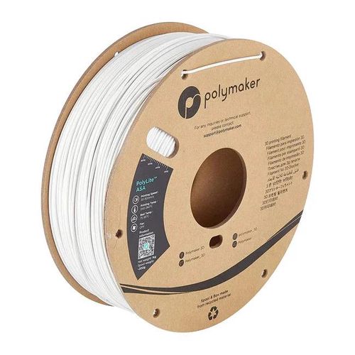 Filament Polymaker PolyLite ASA 1,75mm 1kg - White PLM-22729 6938936709954