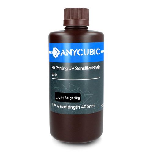 Resin for 3D printer - Anycubic 3D Printing UV Sensitive Resin Basic 1L - Light Beige DUV-21895 5905071001152