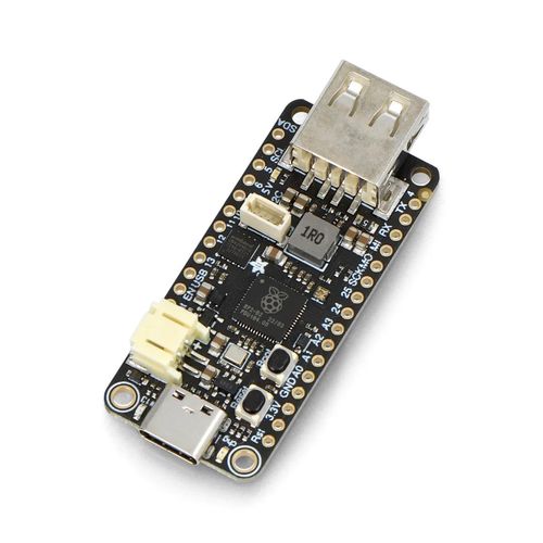Feather RP2040 microcontroller board with RP2040 microcontroller and USB A host - Adafruit 5723 ADA-23015
