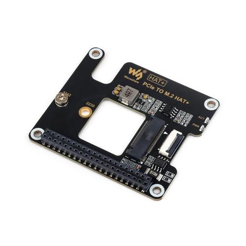 PCIe to M.2 adapter for Raspberry Pi 5 - Waveshare 26583 WSR-24483