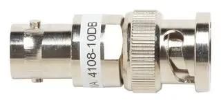RF ATTENUATOR, BNC PLUG-BNC JACK, 50 OHM 4108-10DB