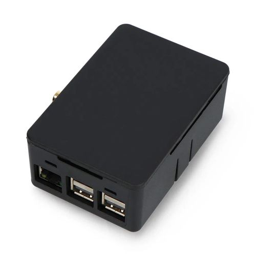 Case for HiFiBerry and Raspberry Pi Model 3/2/B + universal black RHF-05156
