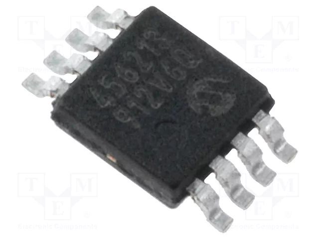 IC: rheostat; 10kΩ; I2C; 8bit; MSOP8; SMD; Ch: 1; 2.7÷5.5V; tube MICROCHIP TECHNOLOGY MCP4562-103EMS