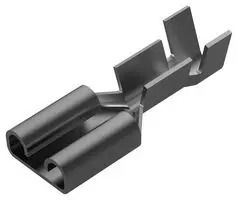 FEMALE QUICK DISCONNECT, 6.35MMX0.81MM 160917-2