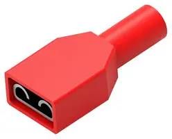 FEMALE DISCONNECT, 6.35MM, 17-15AWG, RED 735278-1